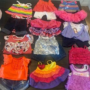 Vintage Build-A-Bear Fairy Plush and Clothing Lot